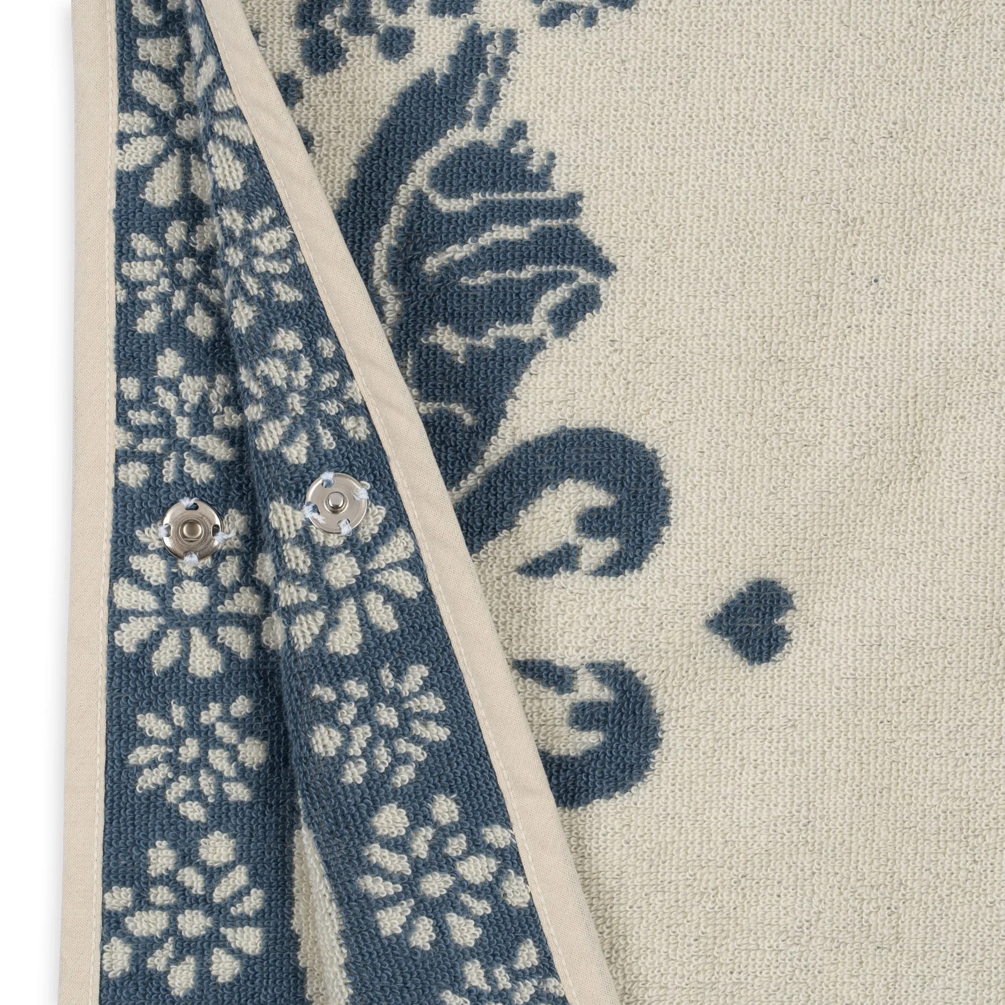 Konges Sløjd Terry Poncho Jacquard GOTS Swan