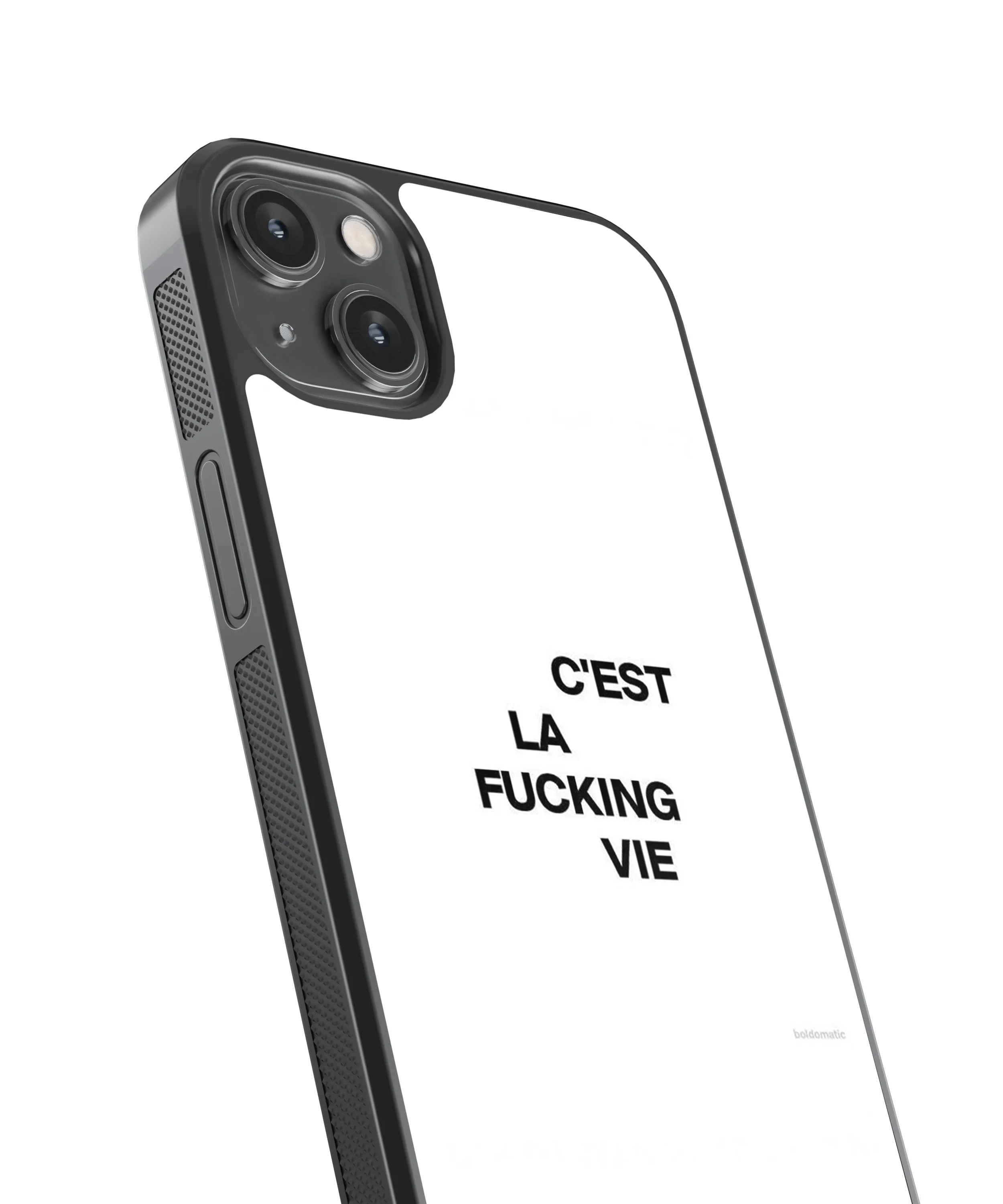 LA C'est Vie Abstract Glass Phone Case Cover