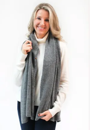 Lemonwood Peony Button Poncho | Derby   Jade   Magenta