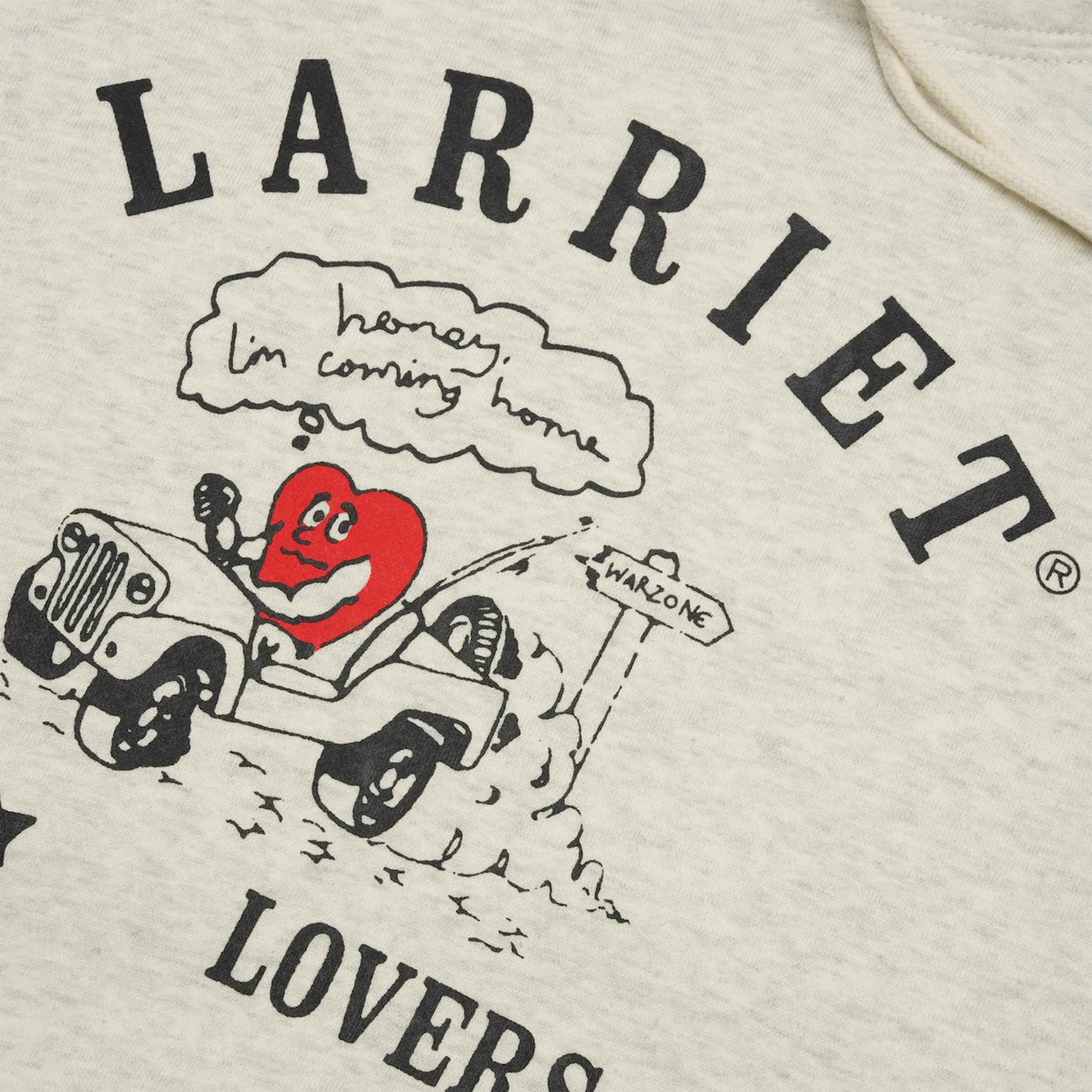 Lovers Corp Pullover Hood, Grey Marle