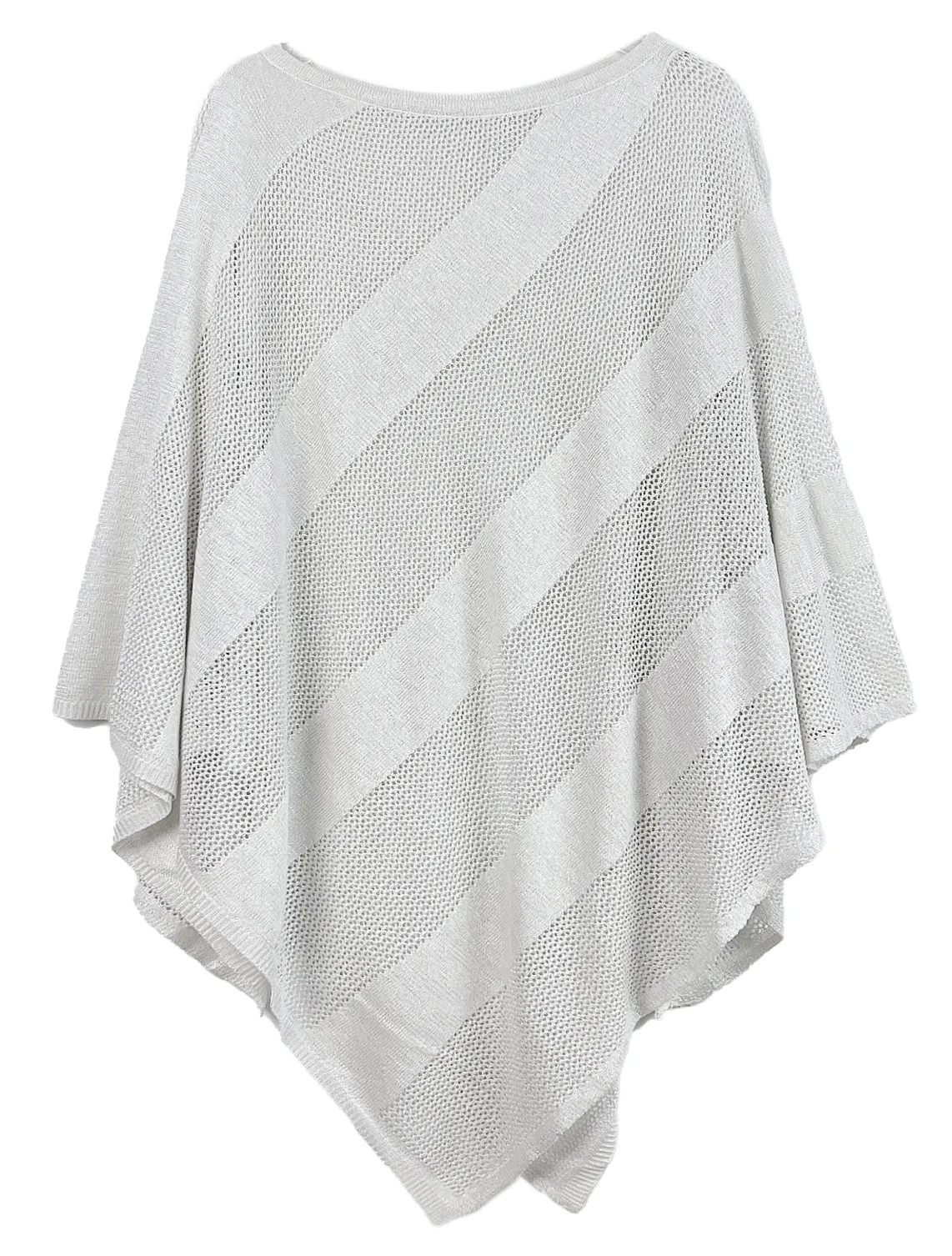 Lurex Mesh Poncho