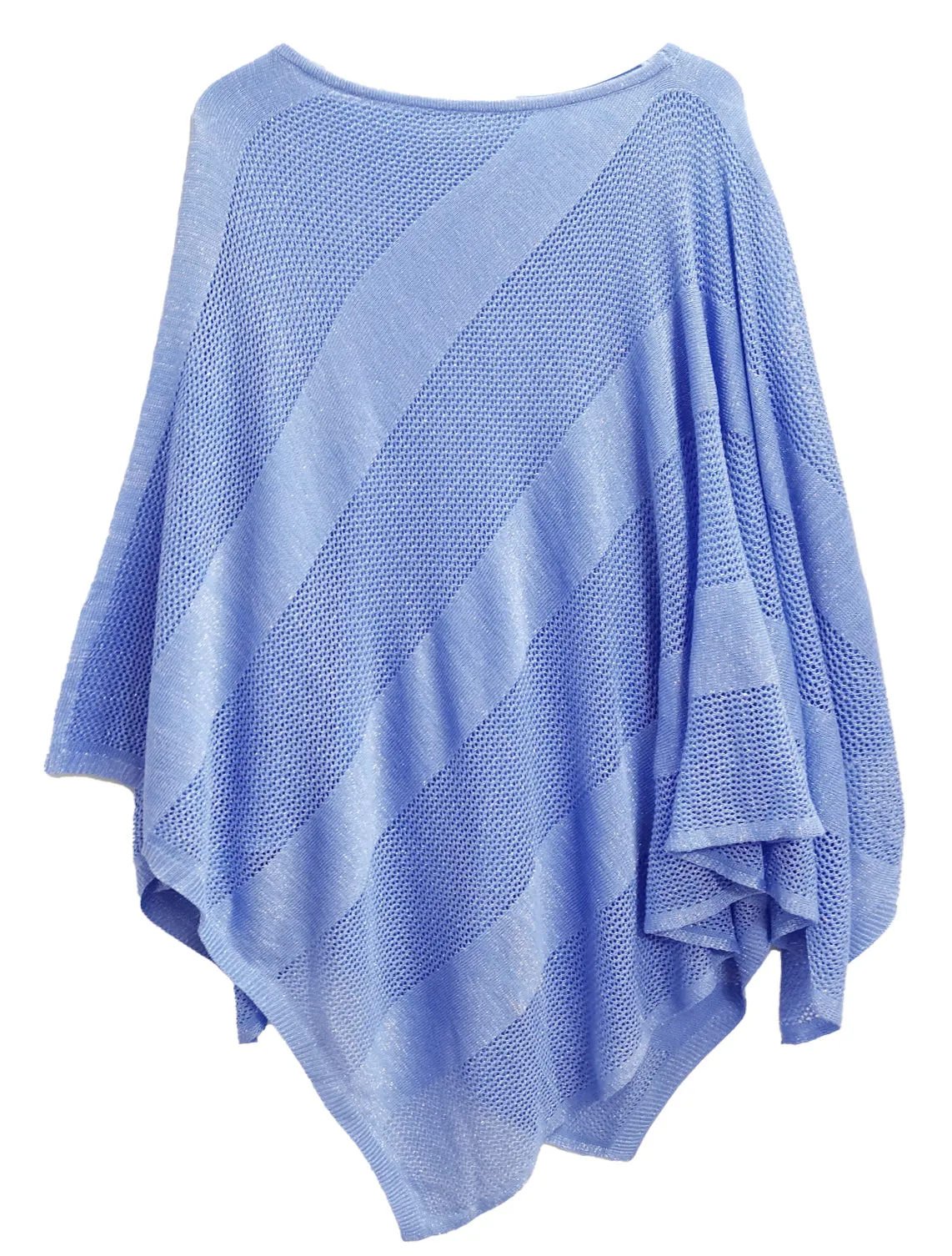 Lurex Mesh Poncho