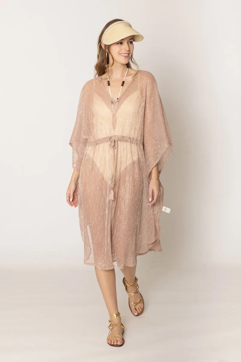 Lurex String Poncho
