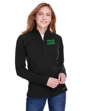 Marmot Ladies Rocklin Fleece Custom Half Zips, Black