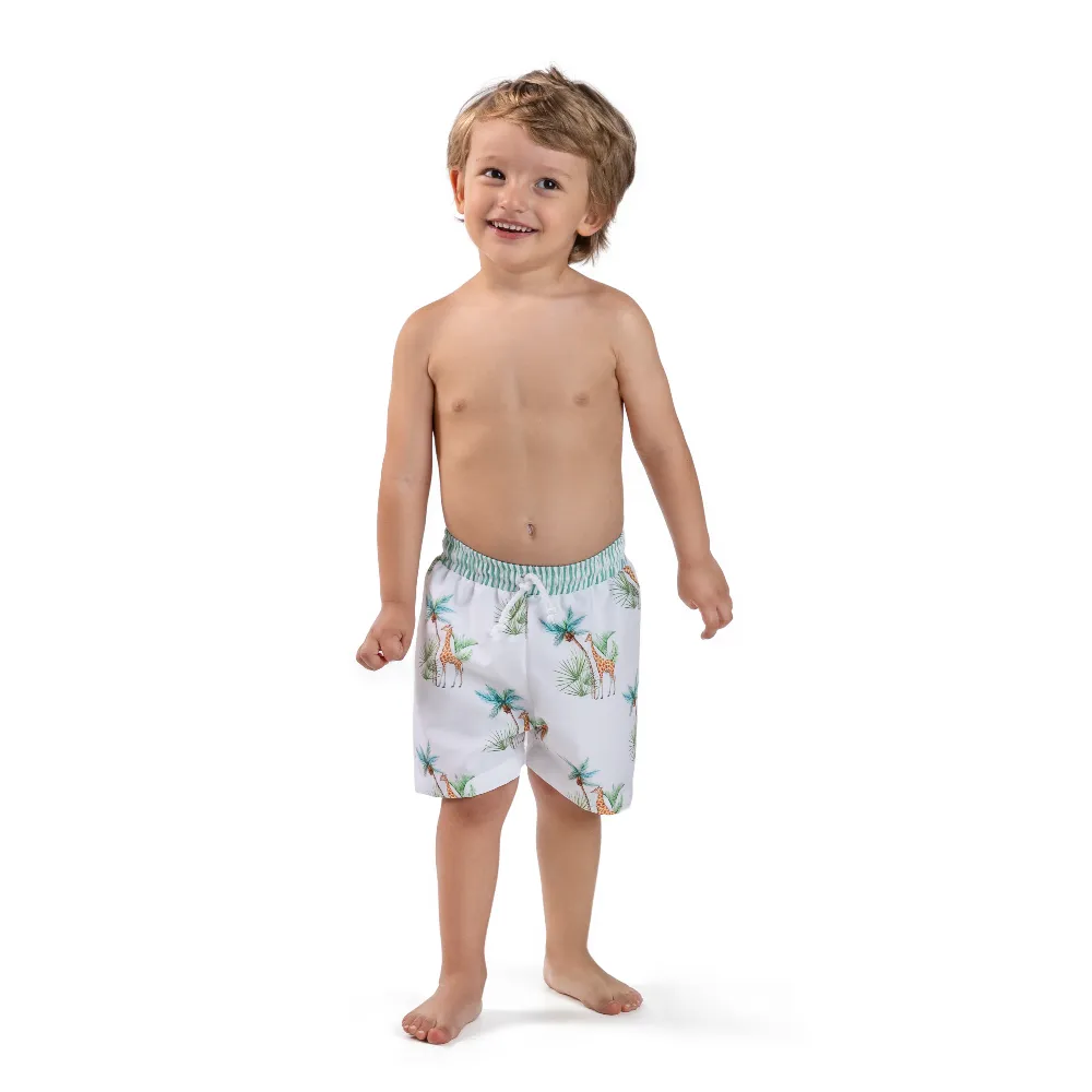Meia Pata Giraffe Swimming Shorts