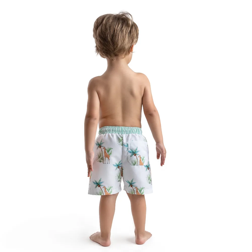 Meia Pata Giraffe Swimming Shorts