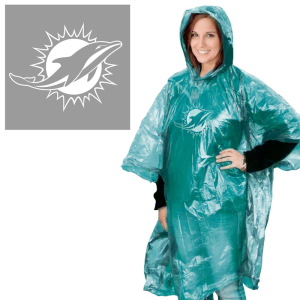 Miami Dolphins Rain Poncho