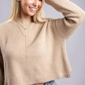 Mock Neck Pullover