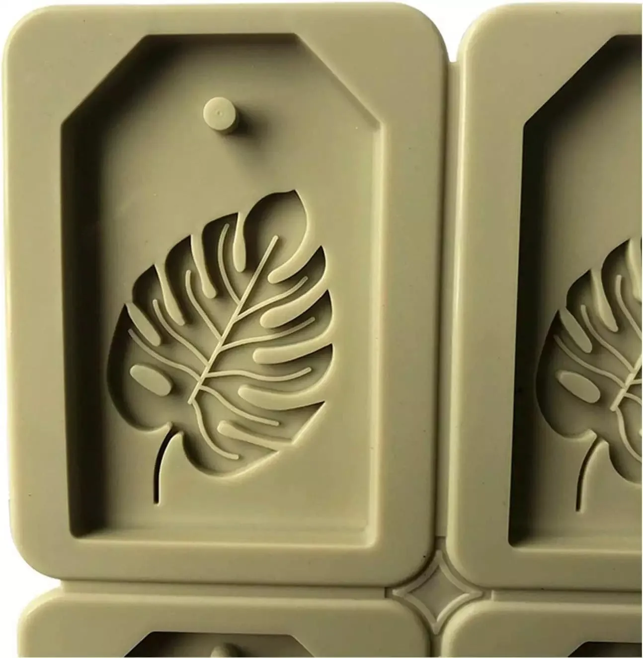 Monstera Leaf Silicone Tag Mold