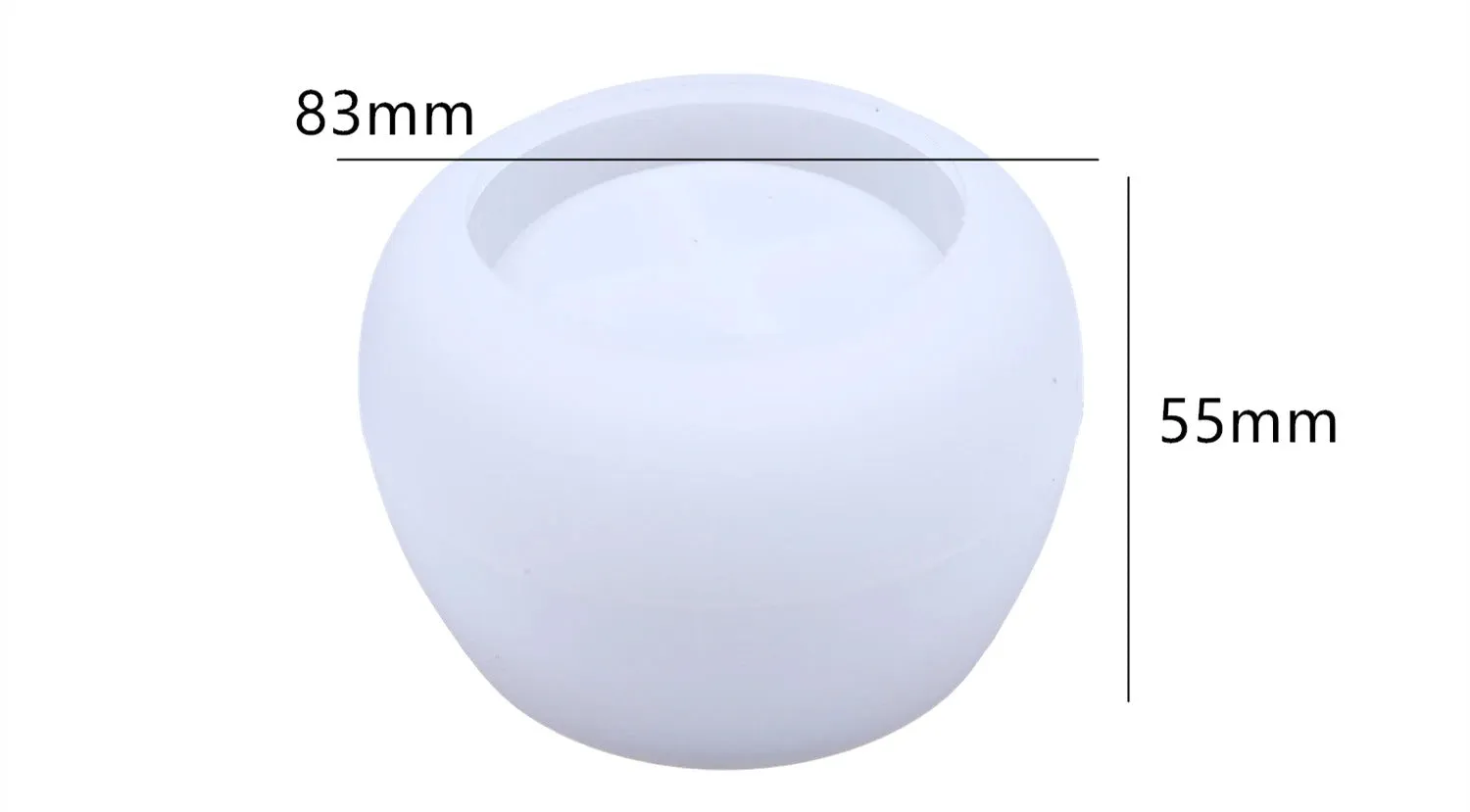 Mushroom Silicone Resin Mold Trinket Box