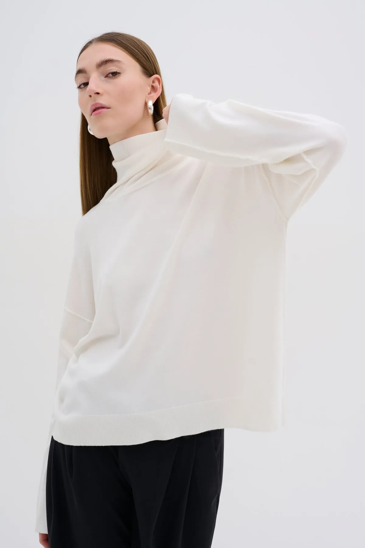 My Essential Wardrobe Emma - Rullekrave pullover