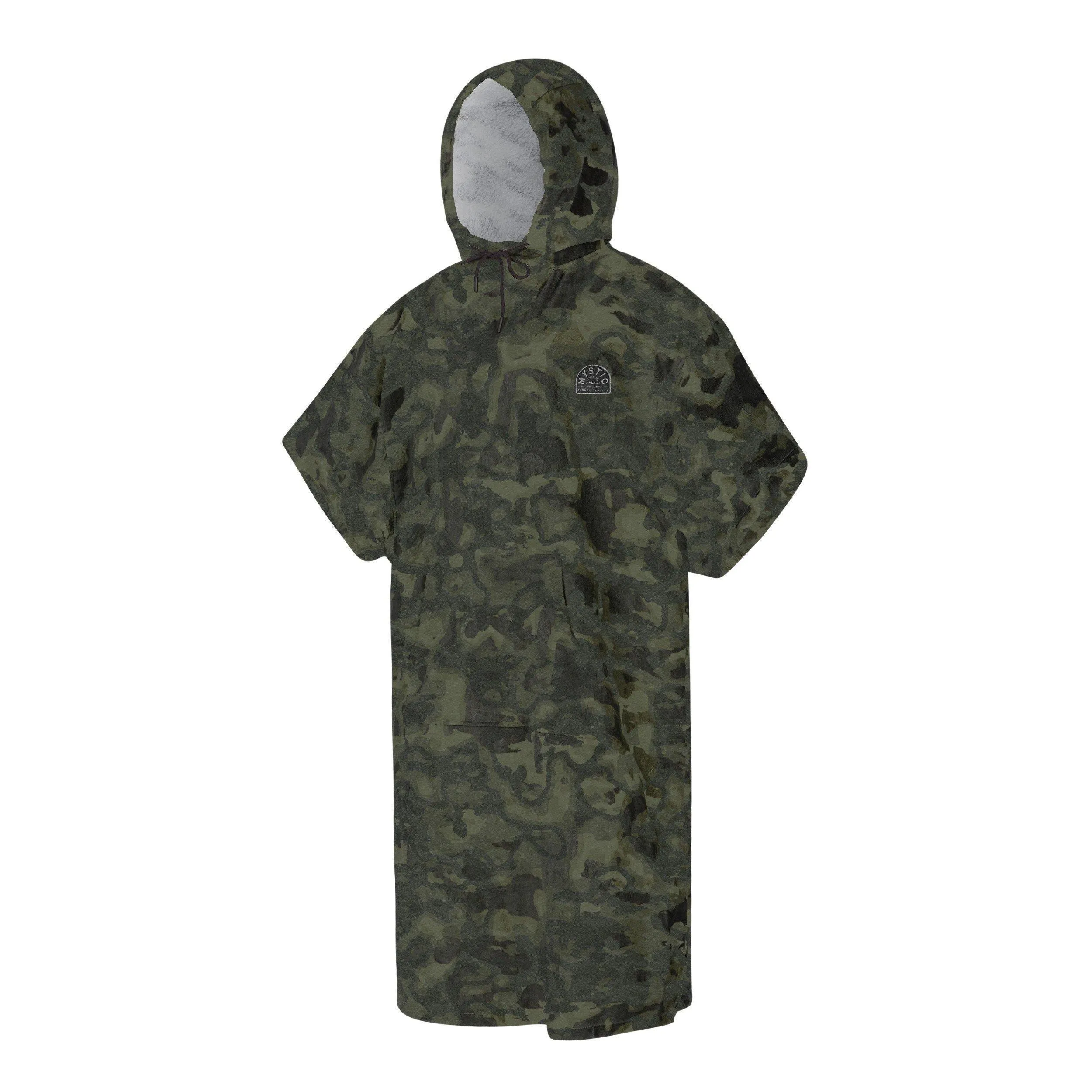 Mystic Poncho Velour Camo Changing Robe