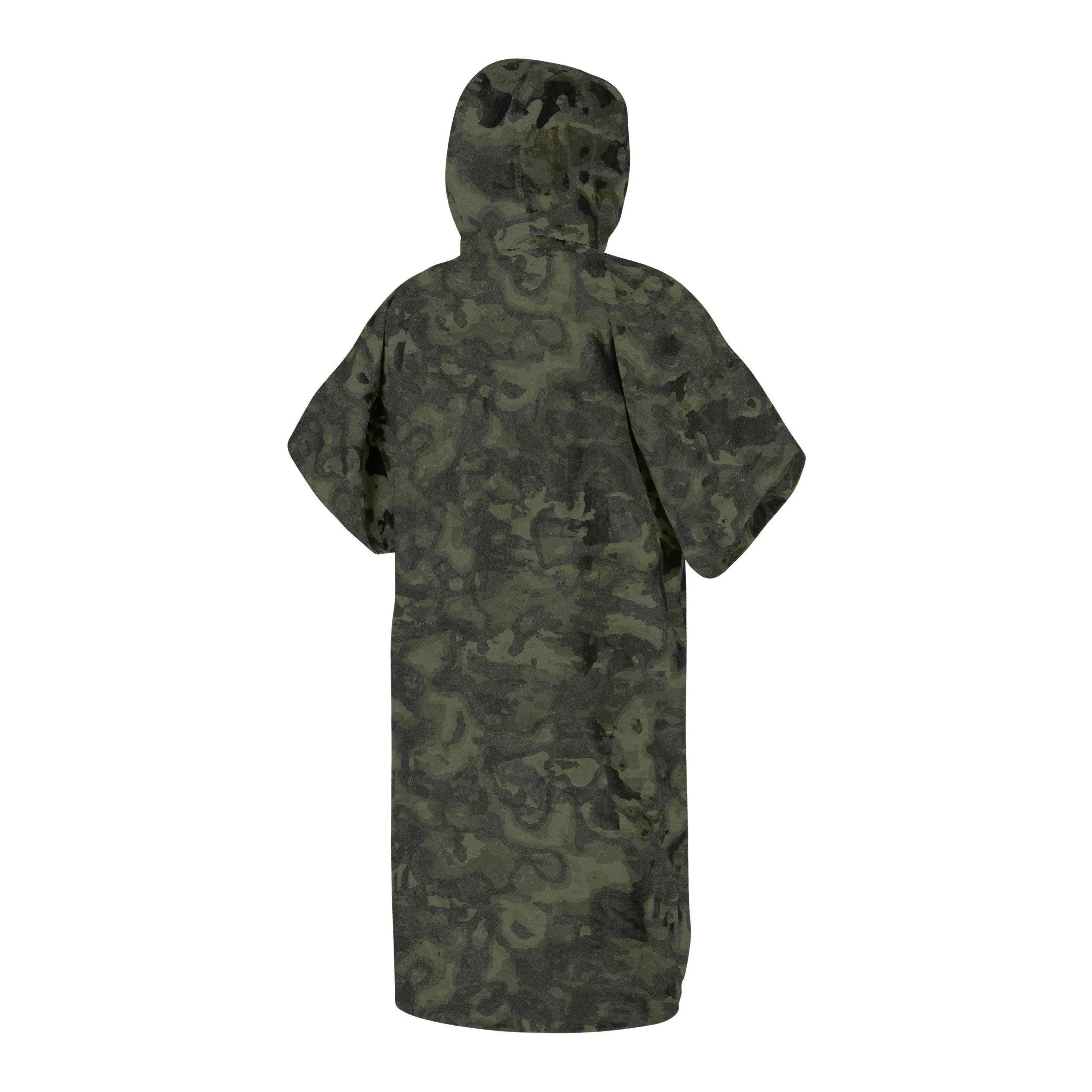 Mystic Poncho Velour Camo Changing Robe