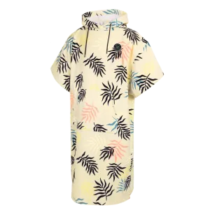 Mystic Poncho Velours AOP Poncho-Pastel Yellow