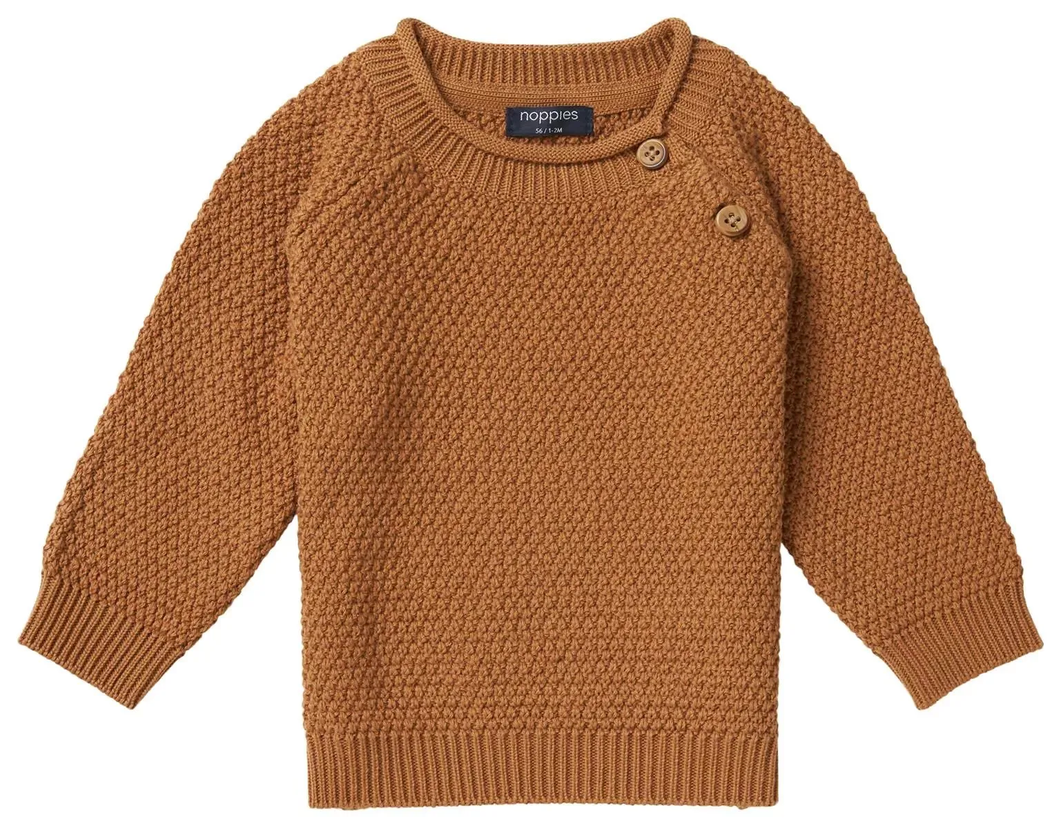 Noppies Pullover Trumbull Long Sleeve- Chipmunk