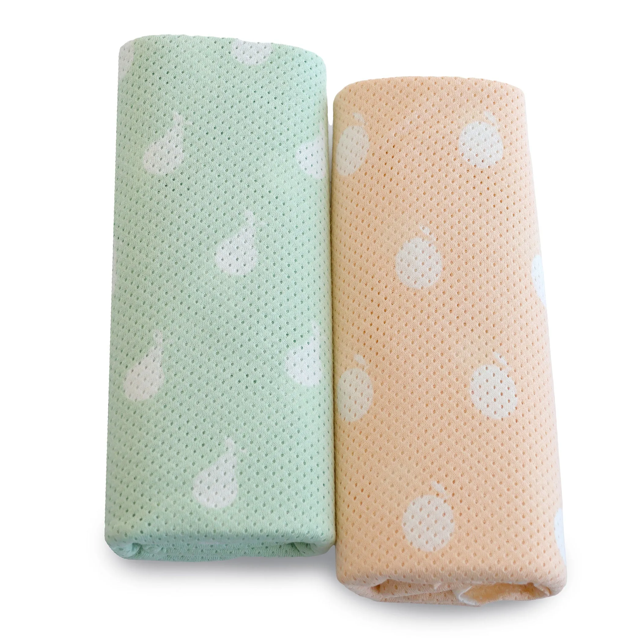 Nordic Sorbet 2pk AIR  Mesh Nursing Scarf Orange/Pear