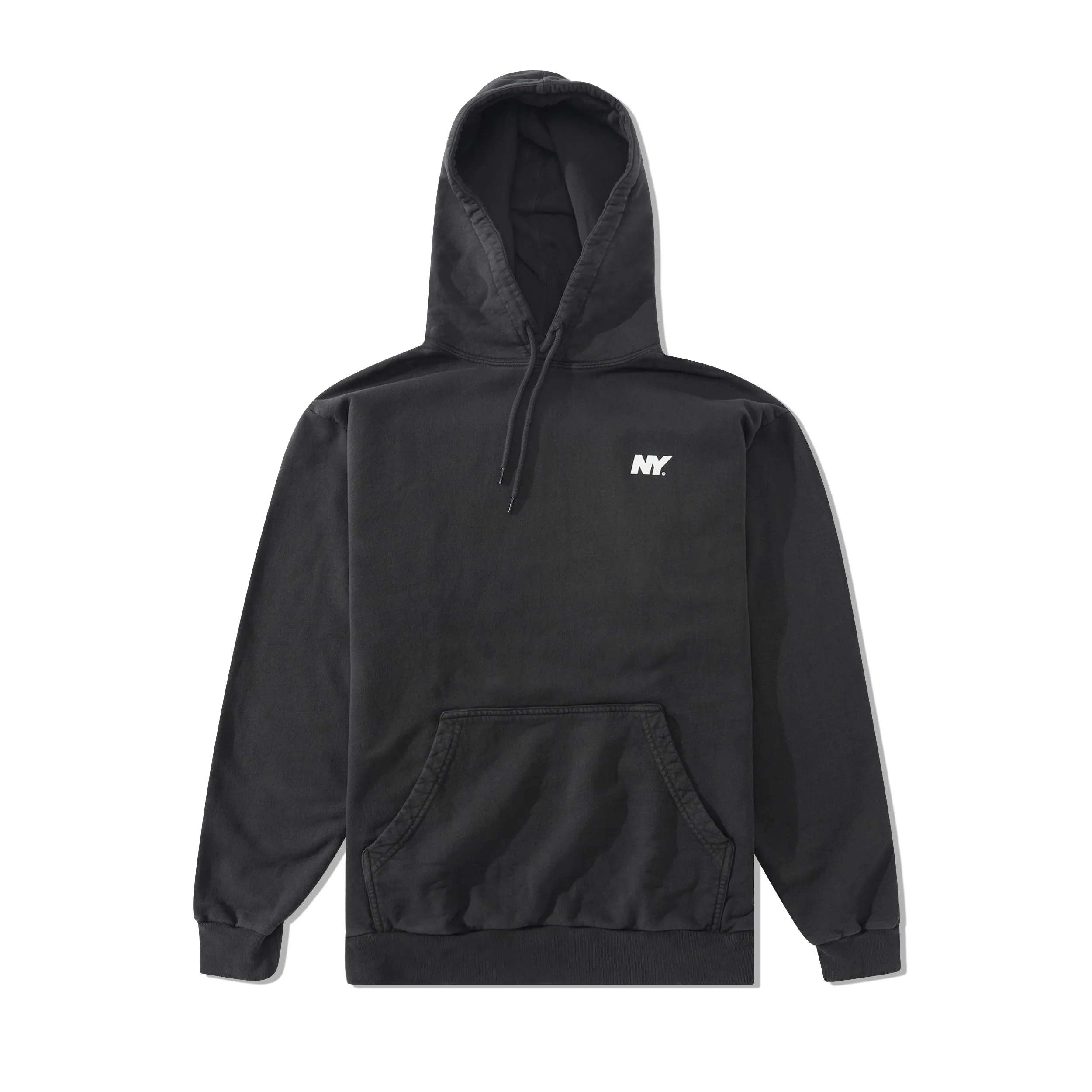 NY Speed Logo Pullover, Vintage Black / White