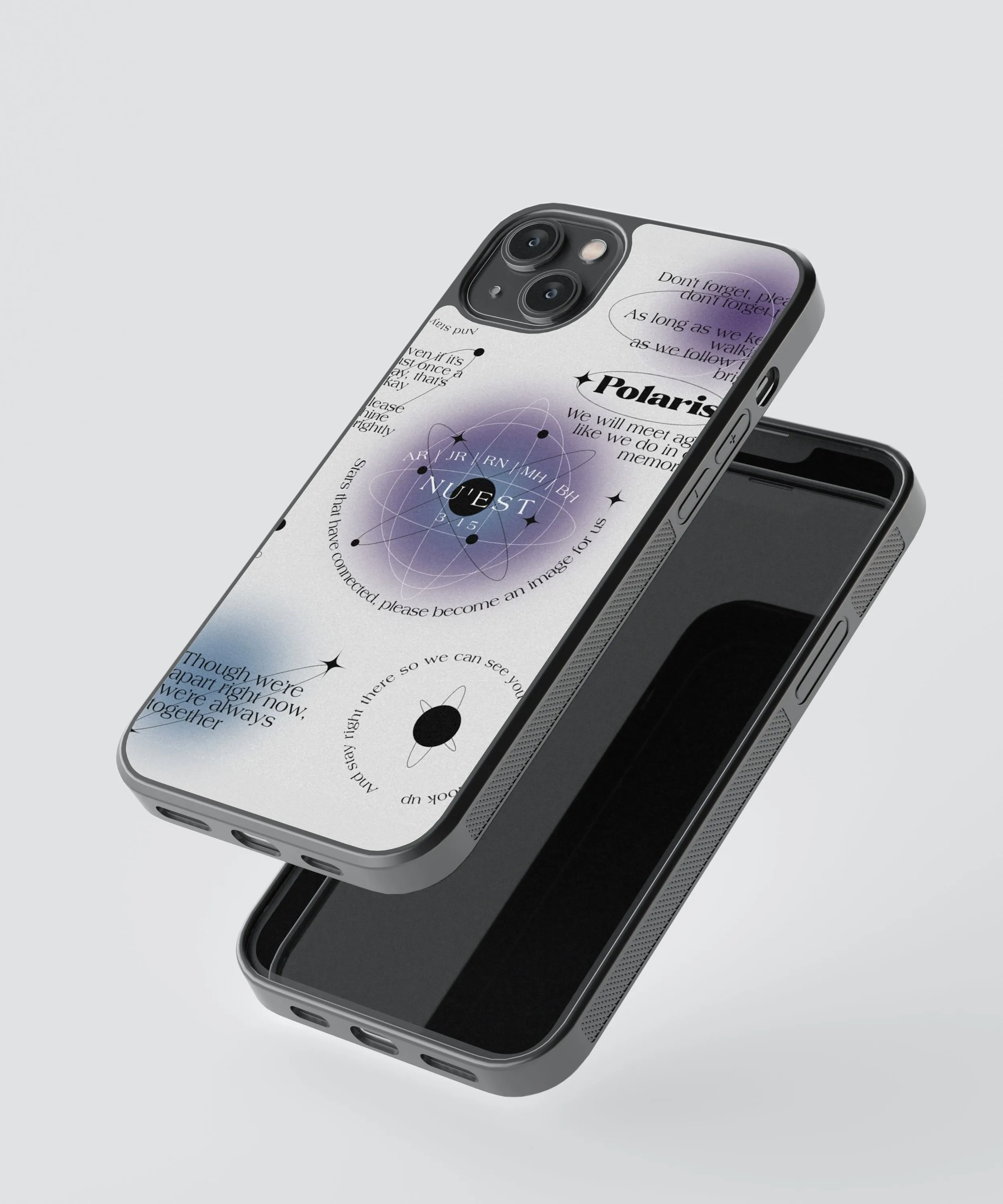 Polaris Abstract Aesthetic Glass Phone Case