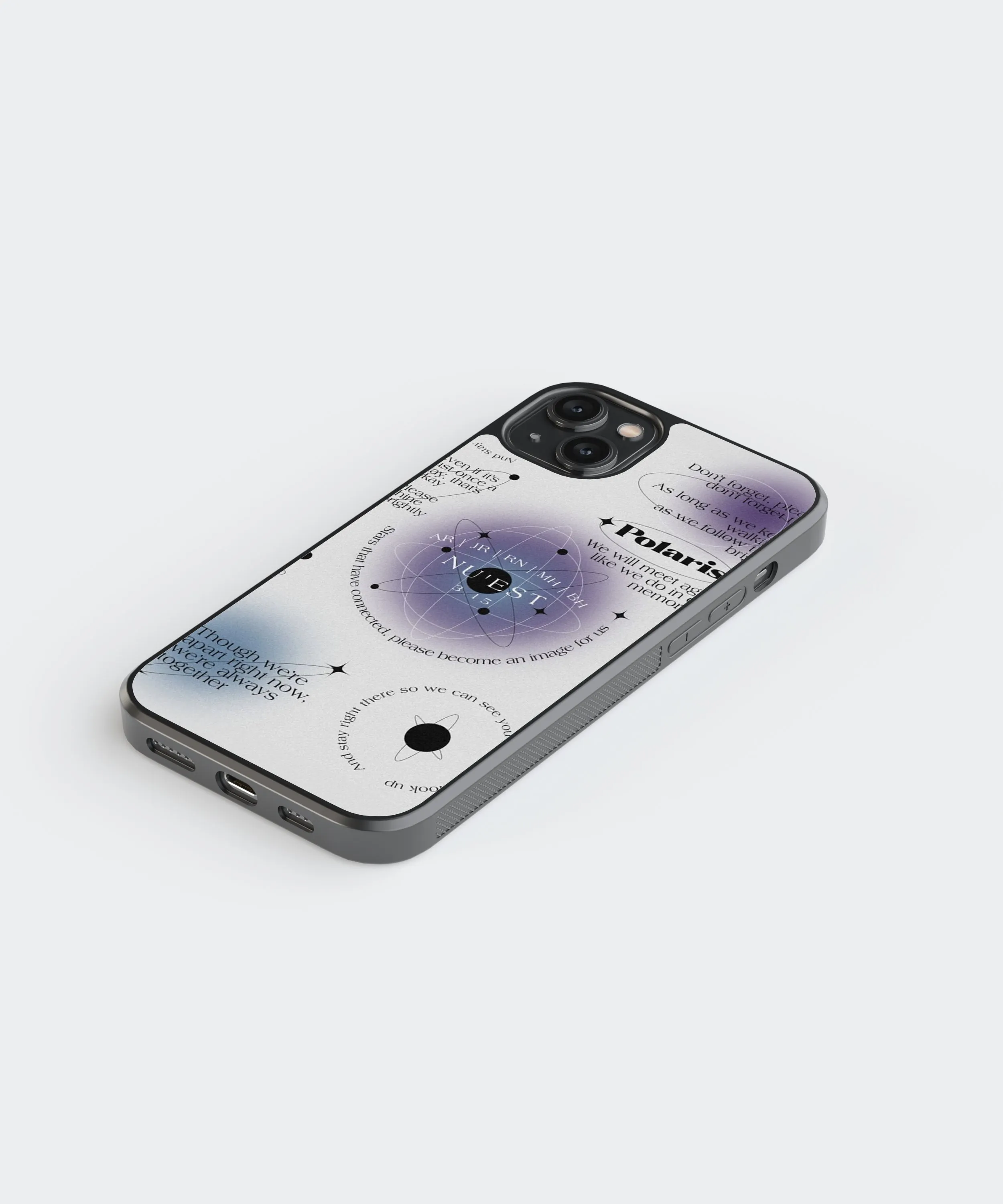 Polaris Abstract Aesthetic Glass Phone Case