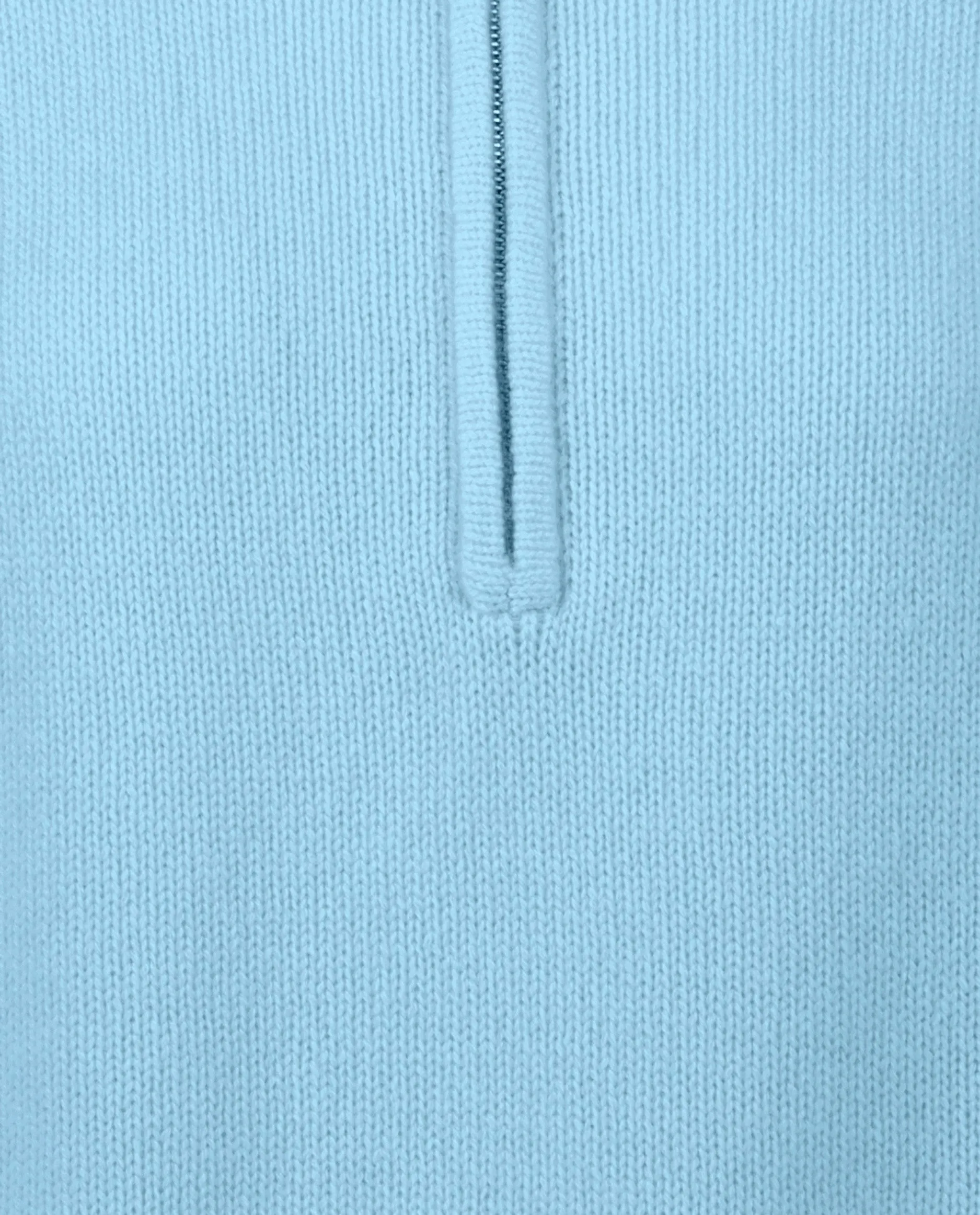 Polo Pullover aus Cashmere in Blau