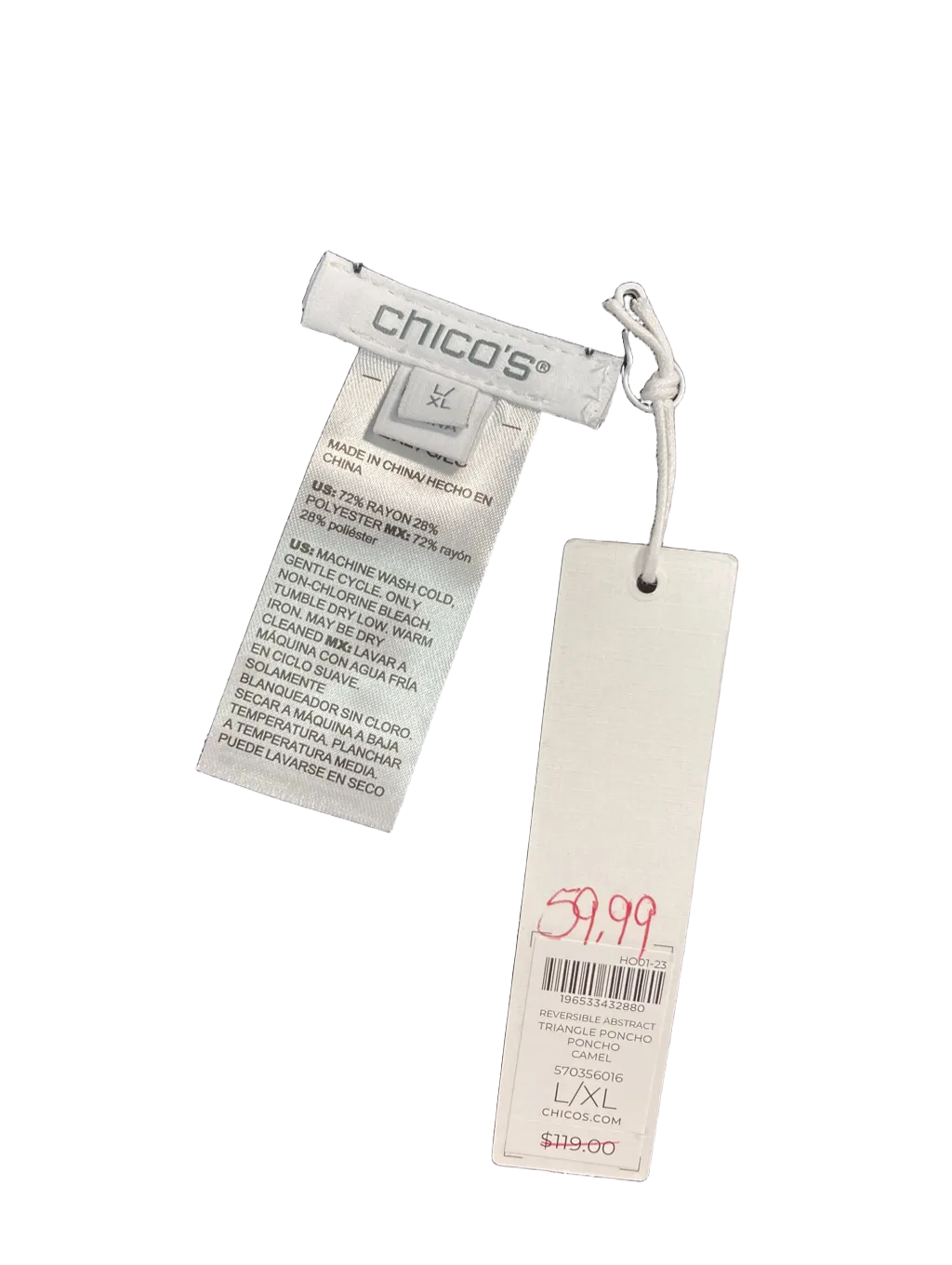 Poncho By Chicos  Size: Xl