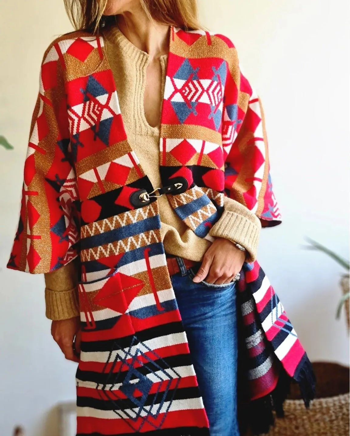 Poncho Clementina II 25% de Dcto.