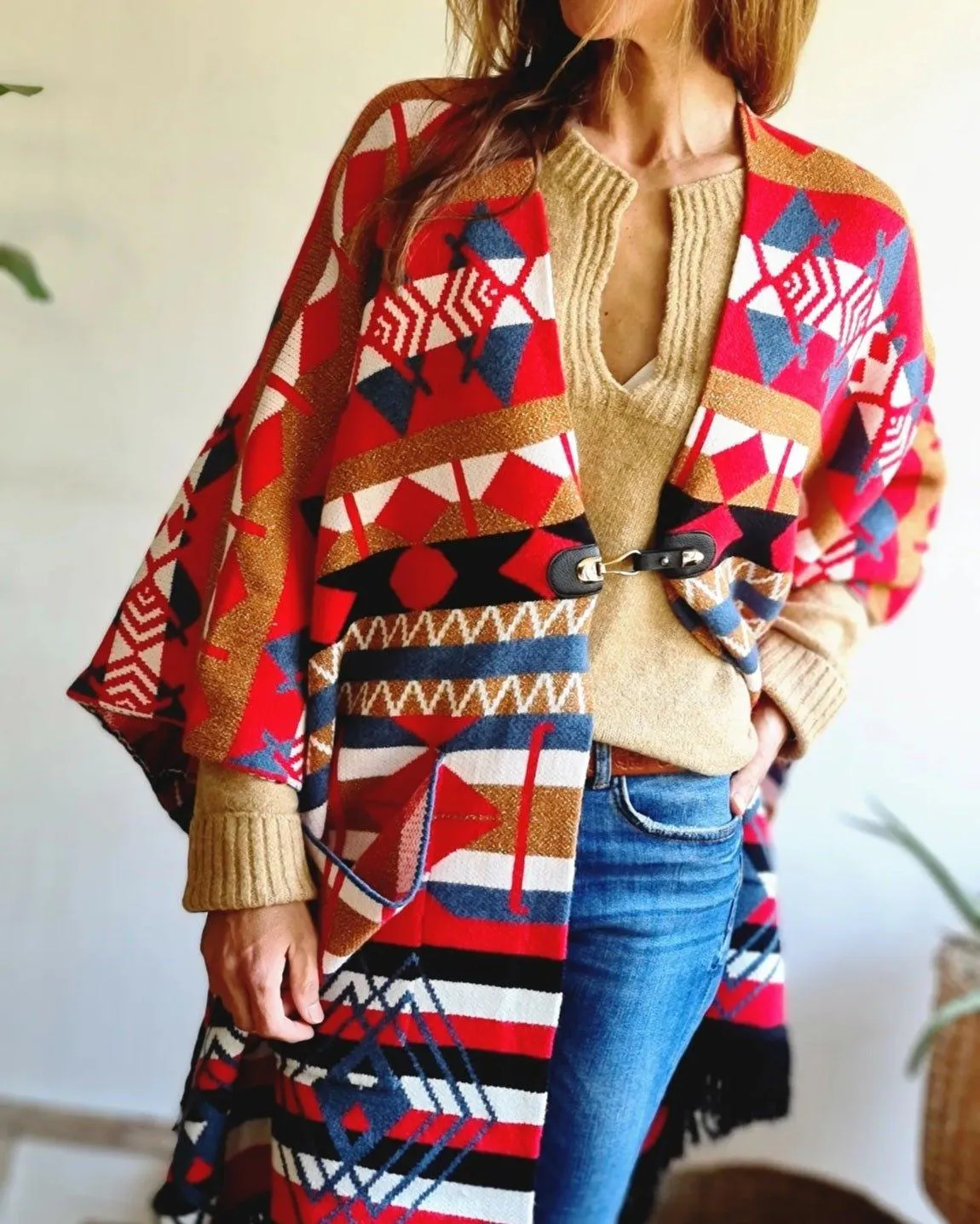 Poncho Clementina II 25% de Dcto.