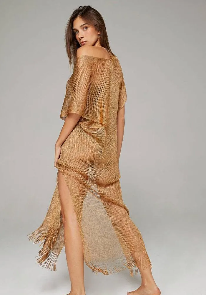 Poncho De Plage Long Sable