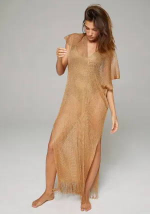 Poncho De Plage Long Sable