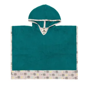 Poncho Third Eye teal