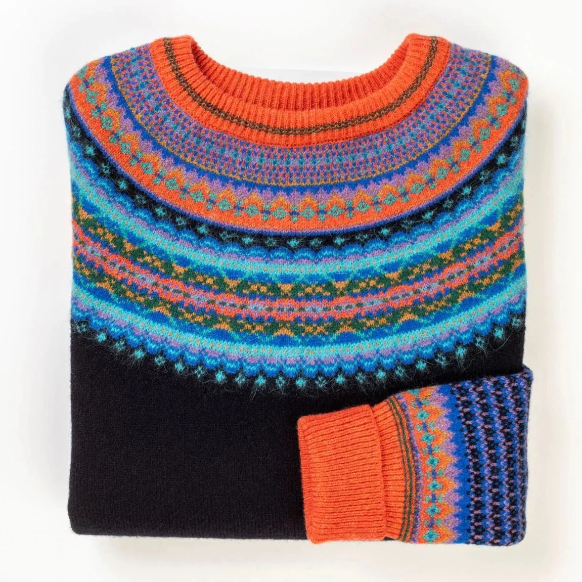 Pullover aus reiner Wolle - Alpine Enchanted