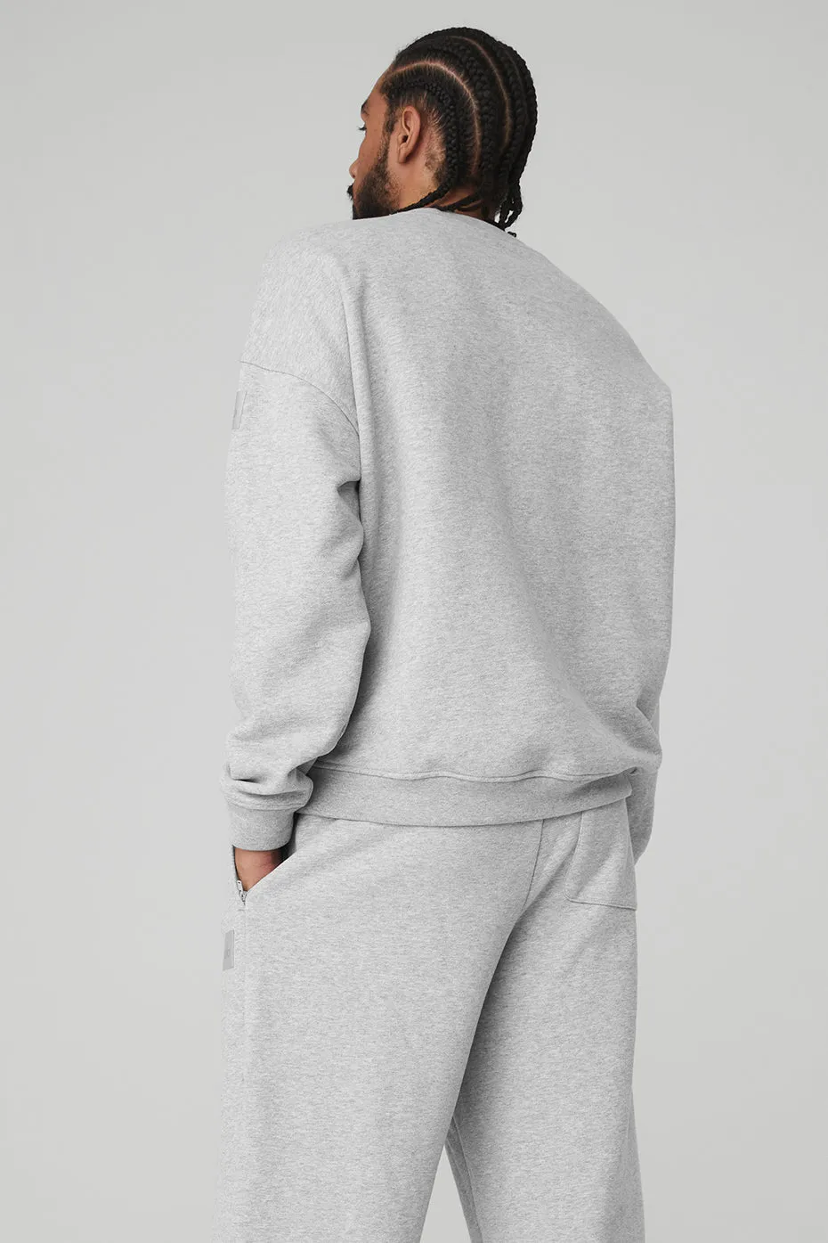 Renown Heavy Weight Crew Neck Pullover - Athletic Heather Grey