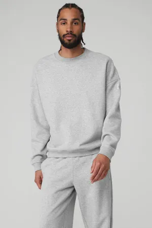 Renown Heavy Weight Crew Neck Pullover - Athletic Heather Grey