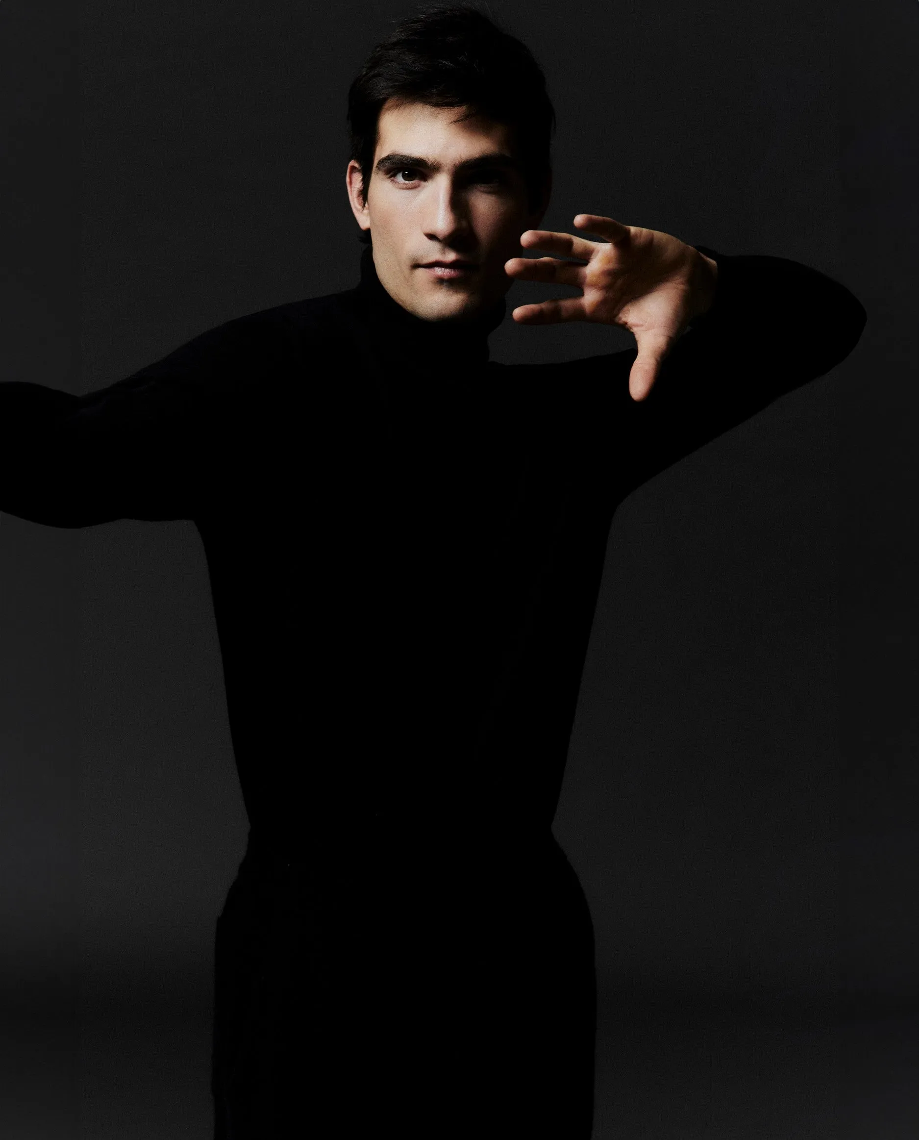 Rolli aus Cashmere in Navy