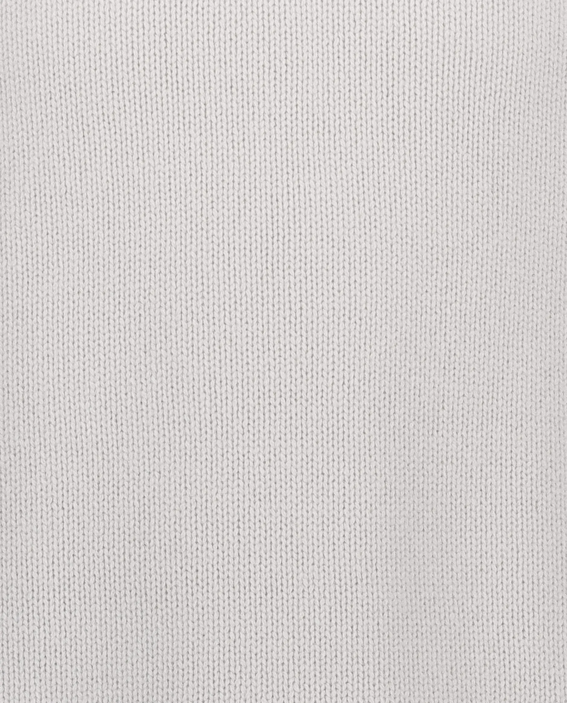 Rundhals Pullover aus Cashmere in Grau