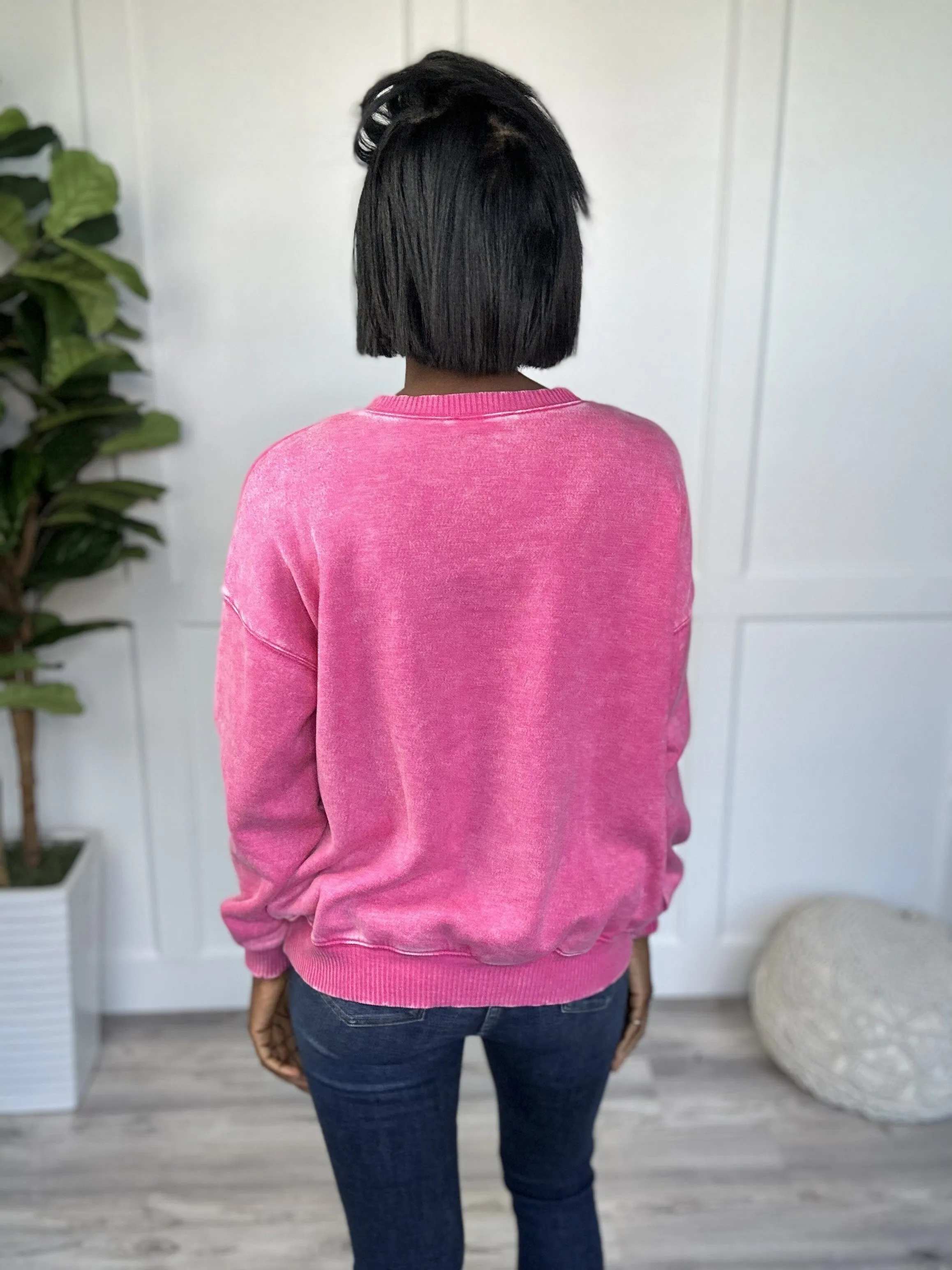 Shake Up Your World Long Sleeve Pullover