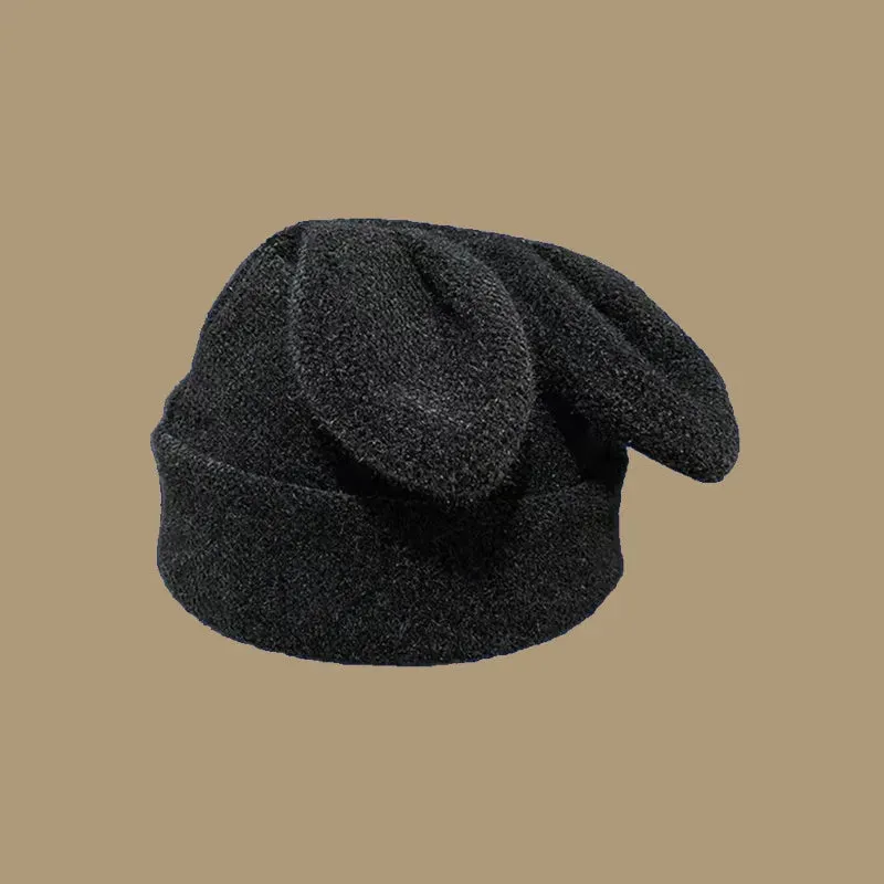 Soft Bunny Ears Beanie