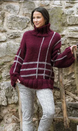 STRICK-SET Strickpullover mit Love Wool von KATIA stricken