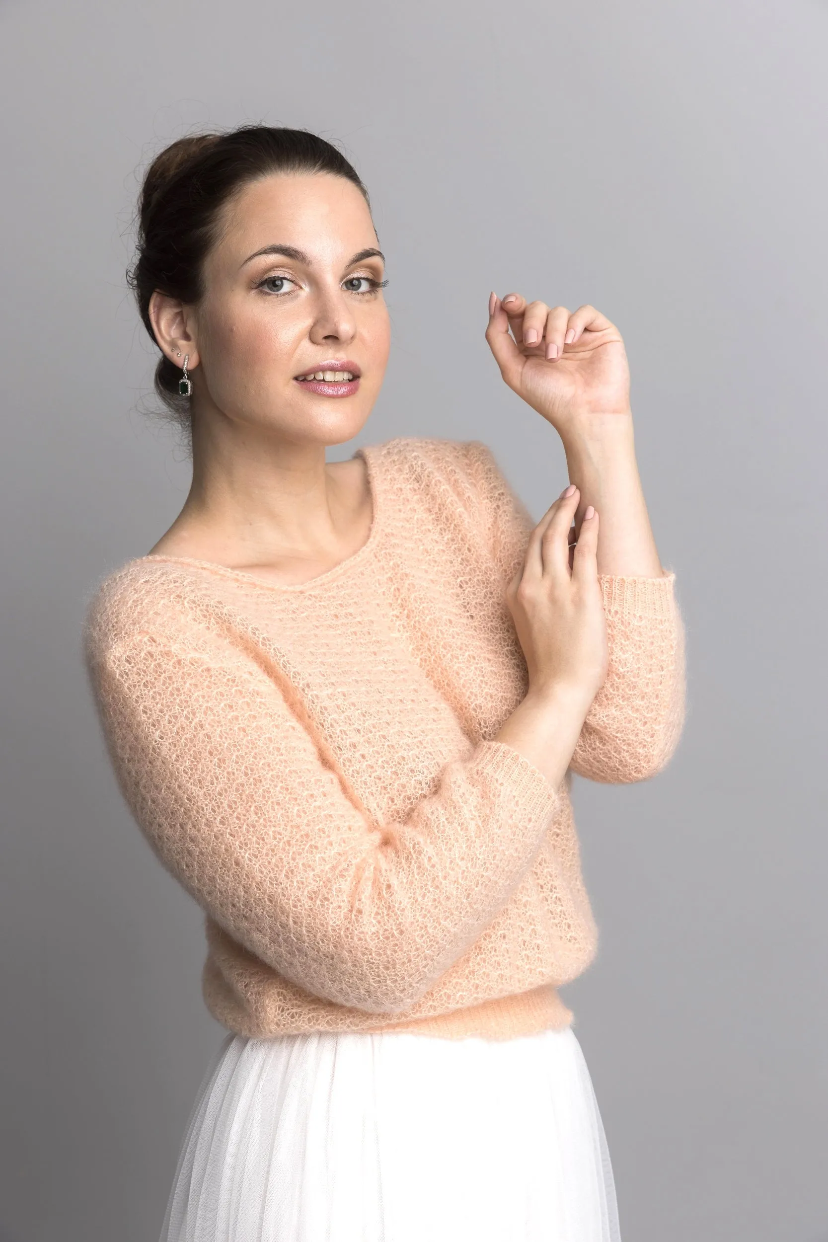 Strickanleitung Lace Pullover ELLY nicht nur für Bräute