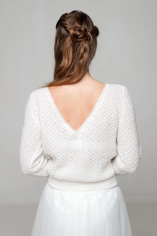 Strickanleitung Lace Pullover ELLY nicht nur für Bräute