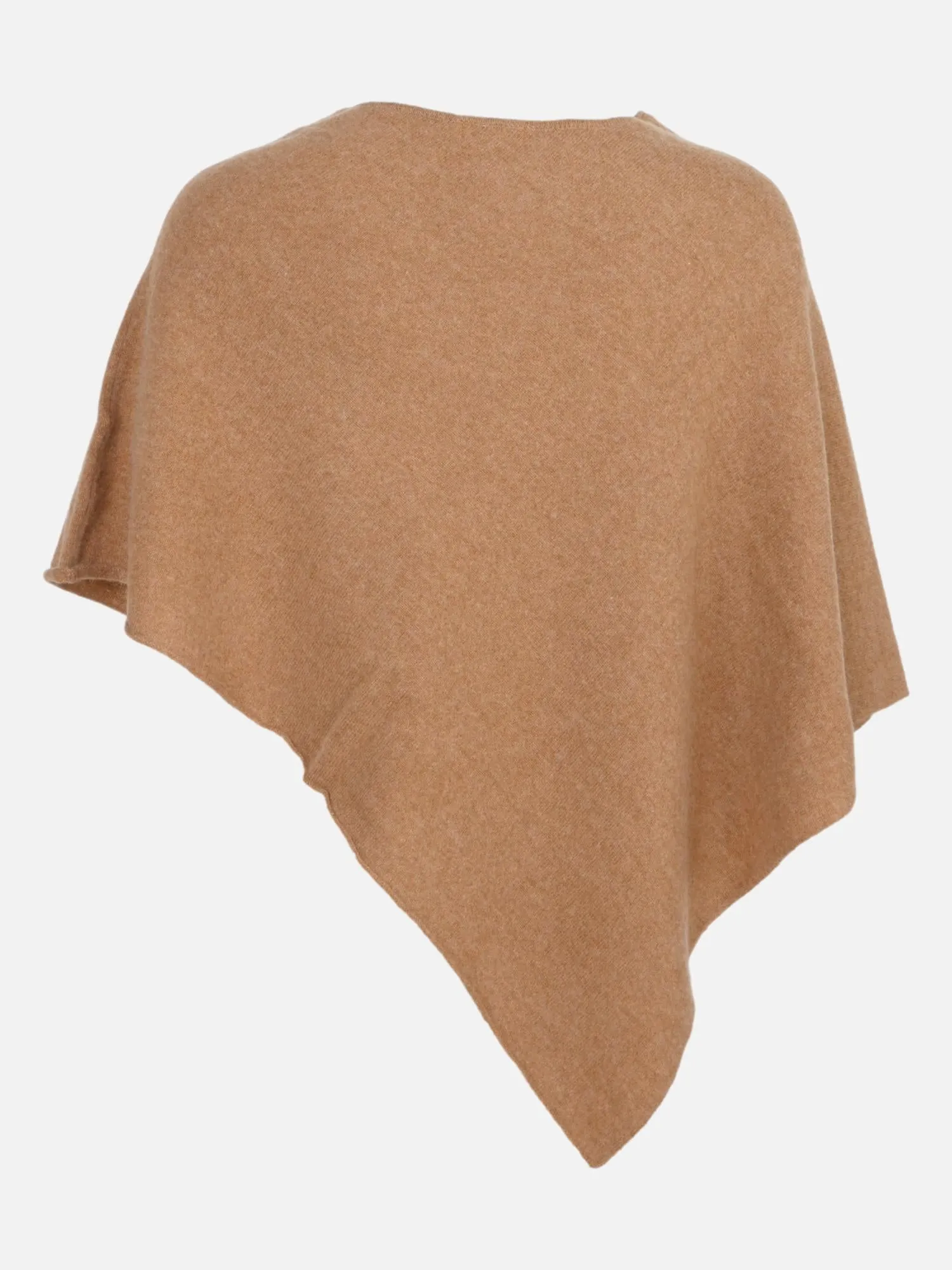 SY-24001 Poncho - 100% Cashmere - Accesories - Cashew