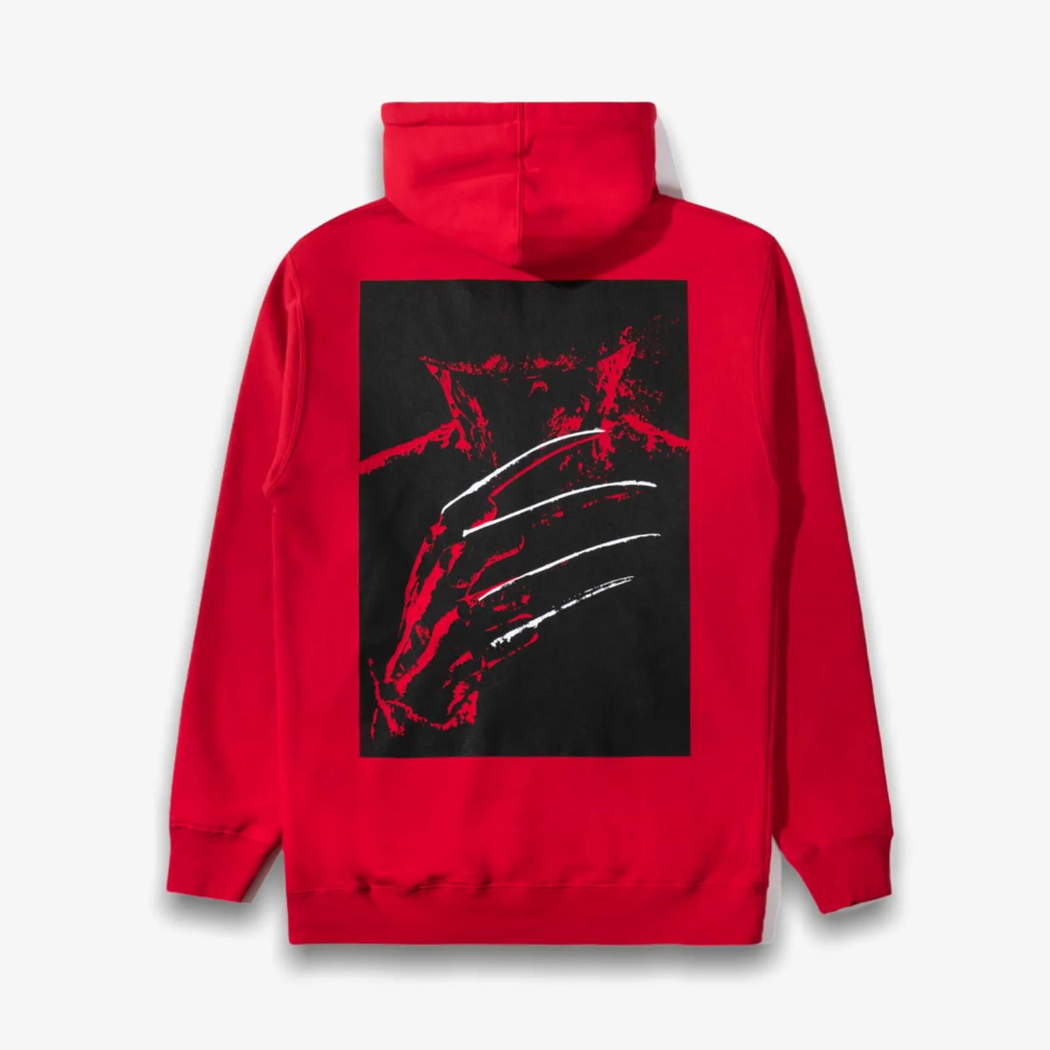 The Hundreds x A Nightmare on Elm Street Cover Hooded Pullover Red
