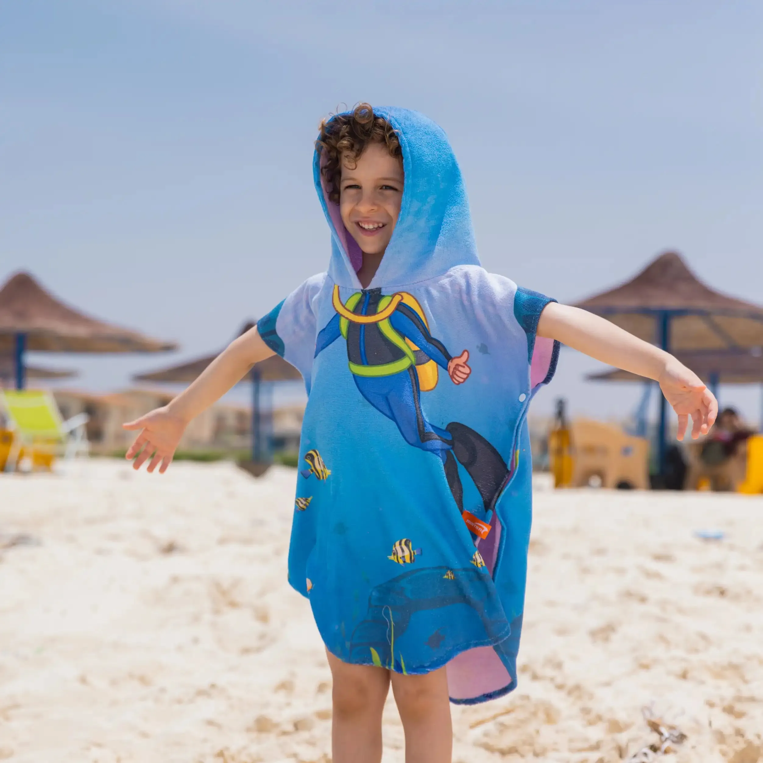 Toodie - Kid's towel poncho