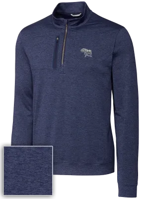 Torrey Pines Stealth Heathered Quarter Zip Men's Pullover