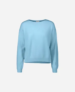U-Boot Pullover aus Cashmere in Blau