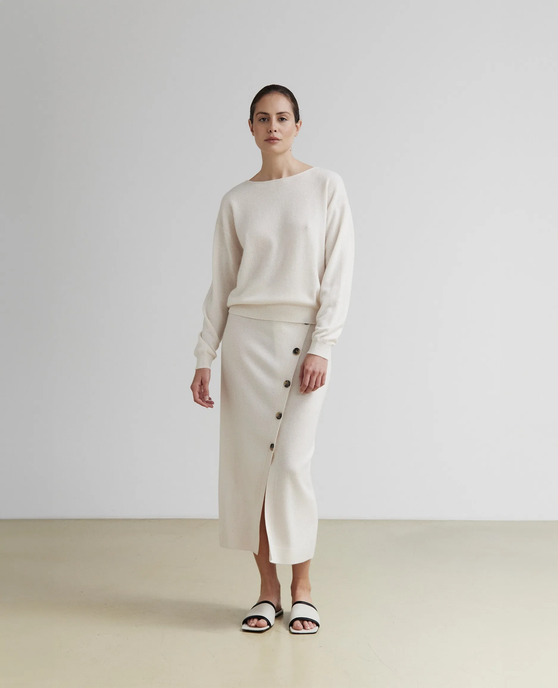 U-Boot Pullover aus Cashmere in Blau