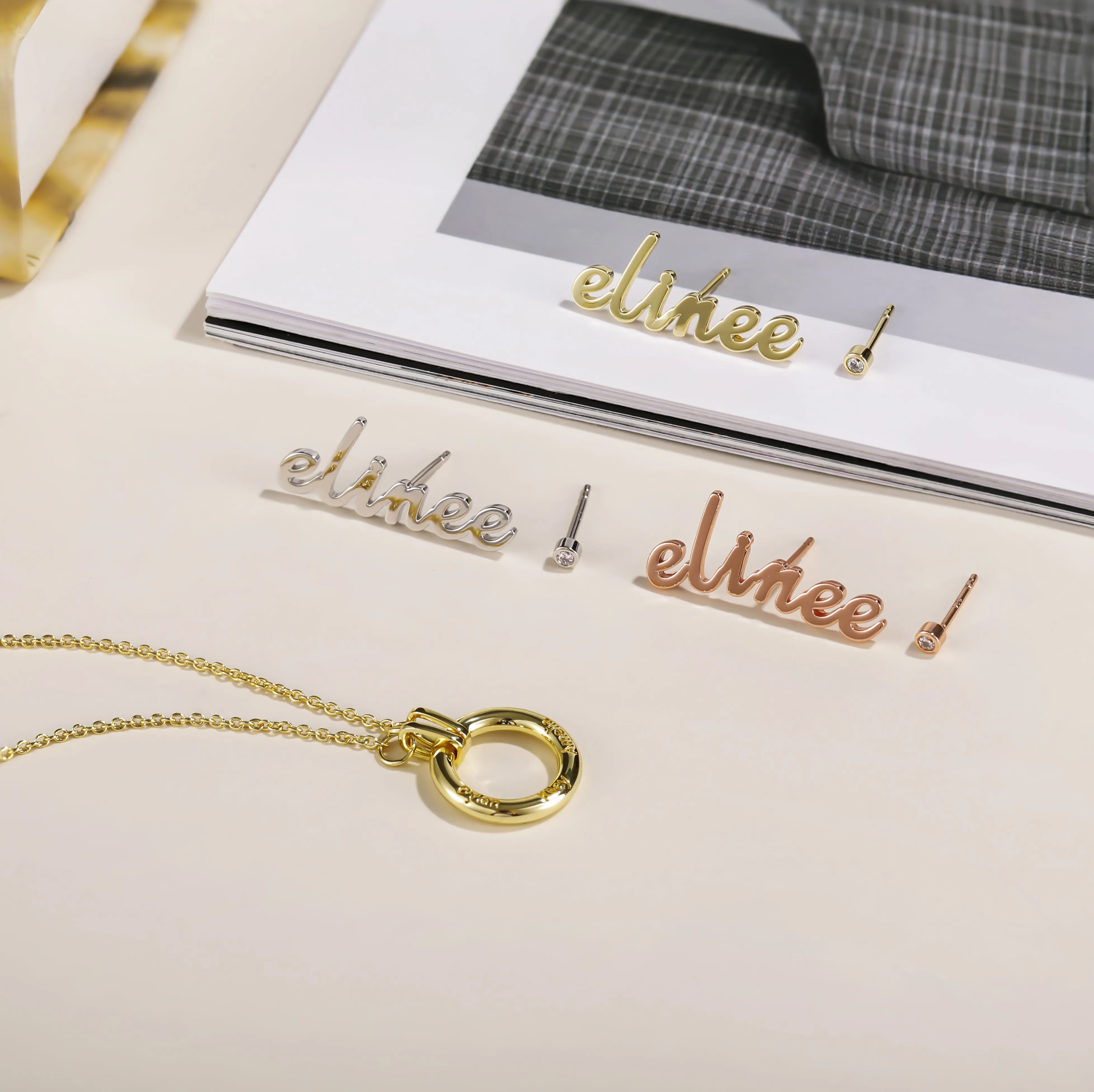 Unique Combination Custom Earrings