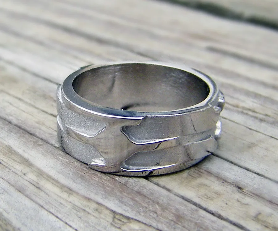 Unique Custom Men's Wedding Ring