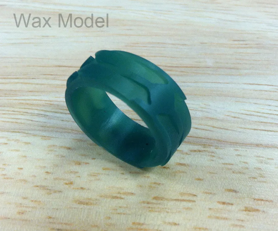 Unique Custom Men's Wedding Ring