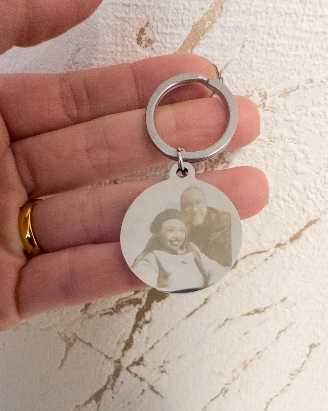 Unique Custom Photo Key Ring
